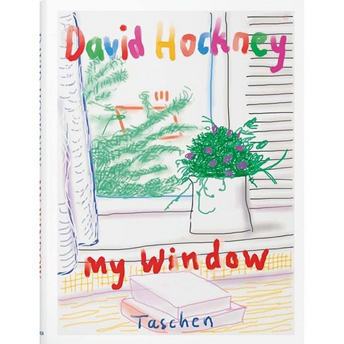 데이비드호크니아트북 - David Hockney. My Window 데이비드 호크니 아트북 디자인북