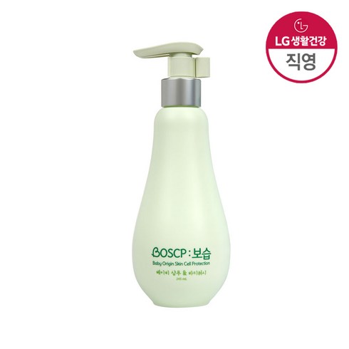 베비언스 BOSCP 보습 베이비 샴푸&바디워시, 245ml, 1개