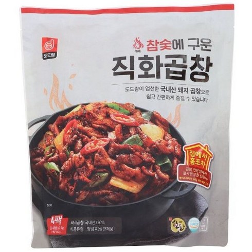 트레이더스 참숯에 구운 직화 곱창 300G X 4 아이스박스포장, 4개