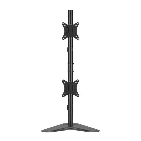카멜마운트 폴타입 상하 듀얼 모니터 스탠드 FMS32V, 1개, 블랙