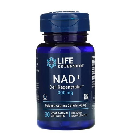 라이프익스텐션 NAD 플러스 니코틴아미드 리보사이드 300mg 30정 셀리제너레이터, 1개