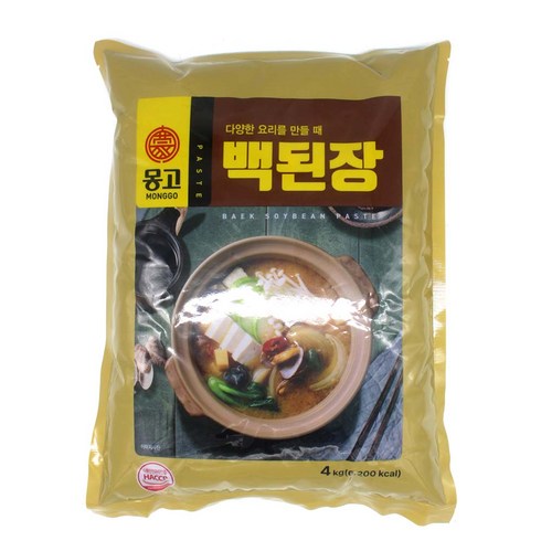 몽고백된장 4kgX4개, 1, 4kg