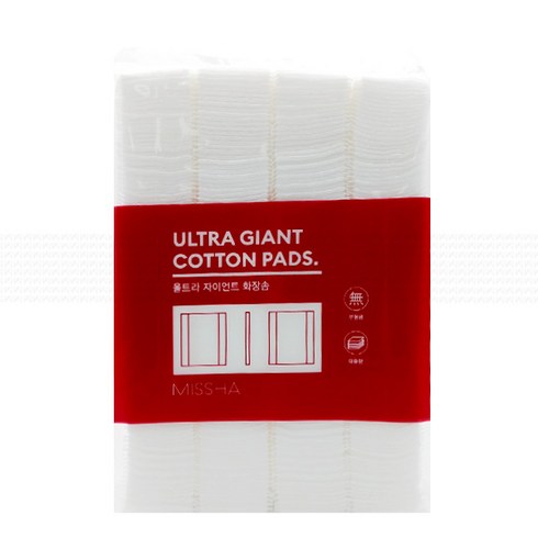 2023년 가성비 최고 자이언트에스케이프3 - 미샤 울트라 자이언트 화장솜, 400개입, 1개