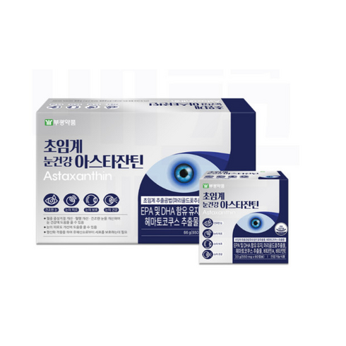 부광약품 초임계 눈건강 아스타잔틴 120캡슐 (2개월분), 1개