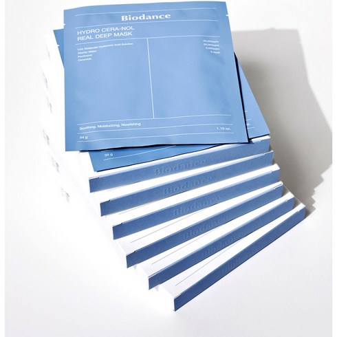 [바이오던스] NEW 세라놀 마스크팩, 12매