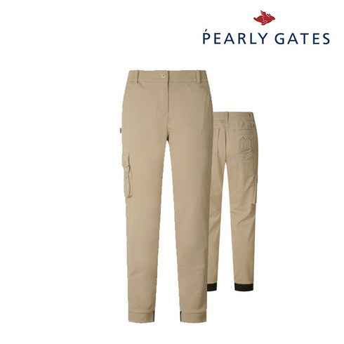 2023년 가성비 최고 파리게이츠 - 파리게이츠 골프 pearlygatesgolf여성 스판 조거 팬츠 P521A3PF359_BG, 000, BG, 1개