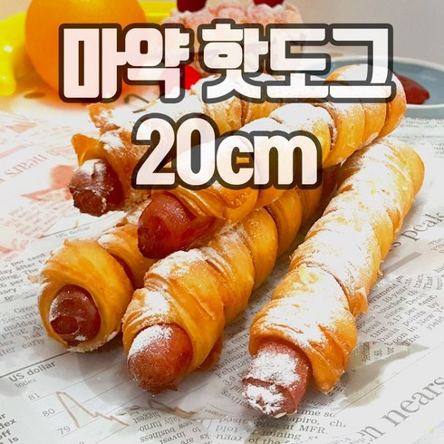 쏘팡 마약핫도그 회오리핫도그(100gx10개입)1kg, 6개