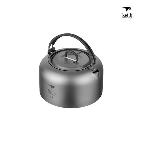 티타늄 그레이드 - 키이스 Keith Titanium Kettle 1.0L_Ti3901 티타늄 주전자, 1개