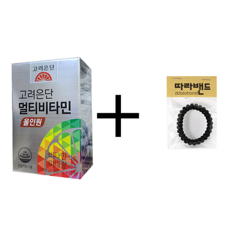 고려은단 멀티비타민 올인원 60정 + 따라밴드 증정, 1개