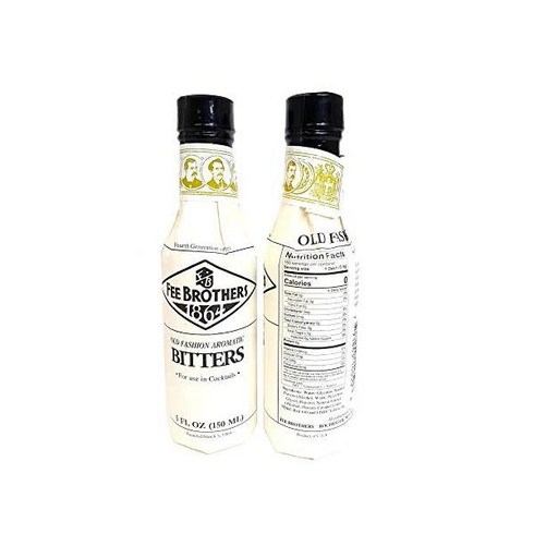Fee Brothers Old Fashioned 비터스 - PACK of 2, 150ml, 2개