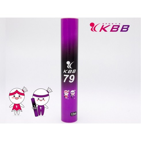 브랜드없음 KBB스포츠 KBB79 거위털 셔틀콕 12입, 1개, 12개입, 단품없음