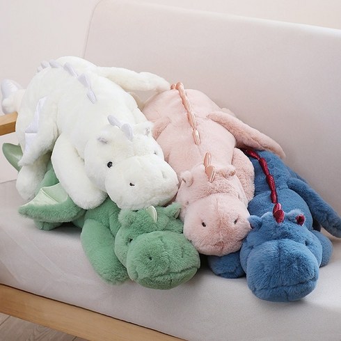 순잠 부드러운 애기 피부 같은 아기 드래곤 인형 70cm 90cm 110cm 130cm 150cm, 블루)드래곤인형