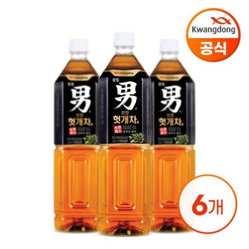 광동 진한 헛개차 1.5L x 6병, 단일옵션