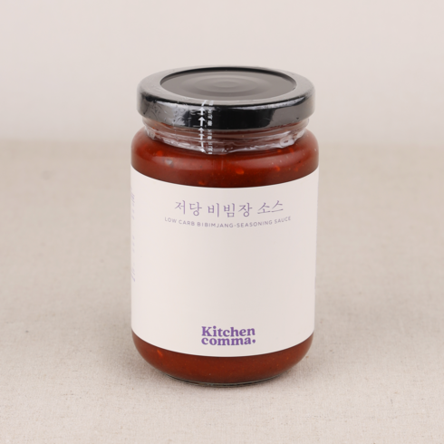 키친콤마 - 키토집밥 키친콤마 저당 비빔장 초고추장, 340g, 1개