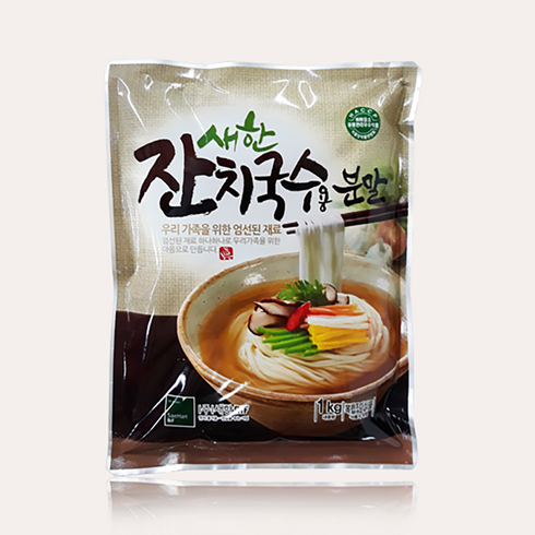 잔치국수육수 - 새한 잔치국수용 분말, 1개, 1kg