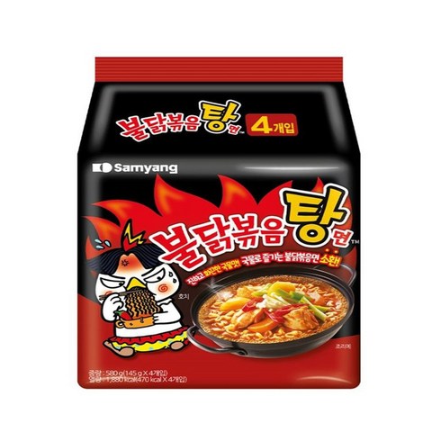 불닭볶음탕면 - 삼양 불닭볶음탕면 145g, 32개