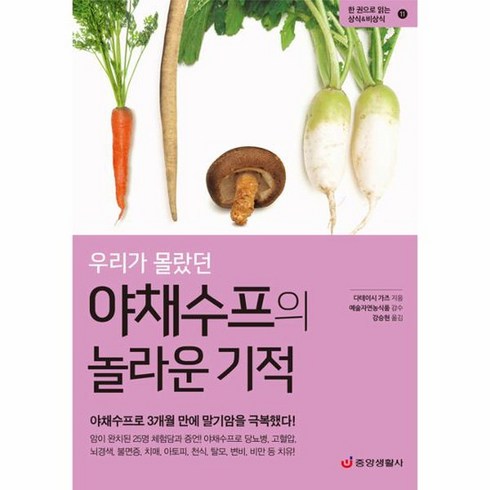 우리가 몰랐던 야채수프의 놀라운 기적, 상품명