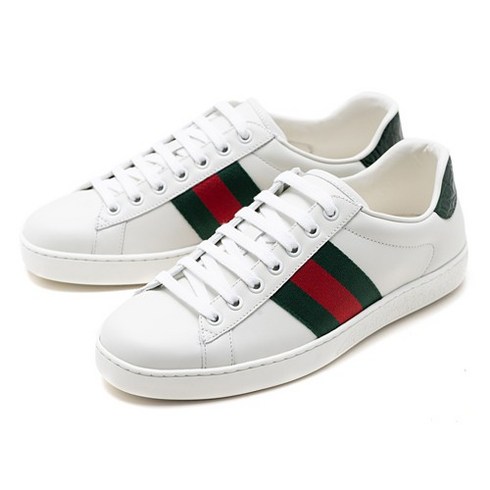 [GUCCI] 구찌 에이스 가죽 남성 스니커즈 386750-A3830-9071