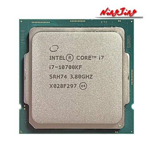 인텔 코어 i710700KF i7 10700KF 38 GHz 중고 8 코어 16 스레드 CPU 프로세서 L2 2M L3 16M 125W LGA 1200