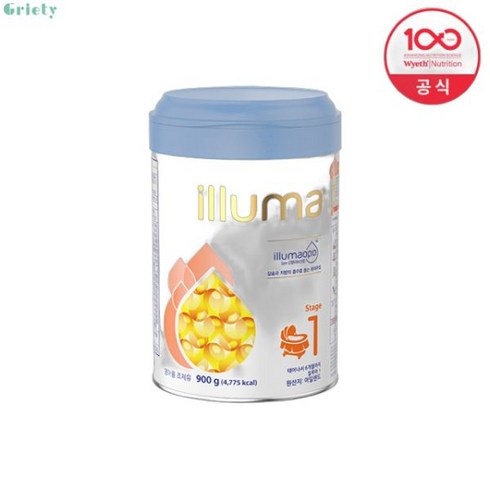 일루마 분유 1단계 900g illuma st에이지 1 11203416, 일루마 분유 2단계 900g, 1개