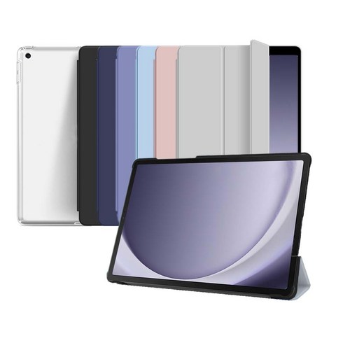 sm-x110 - 갤럭시탭A9 8.7인치 슬림 하드 클리어 커버 케이스 SM-X110 X110N X115 X115N X116 X116N 아이 친구, 클리어-라벤더