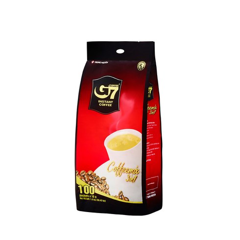 G7 3in1 커피믹스 수출용, 16g, 100개입, 3개