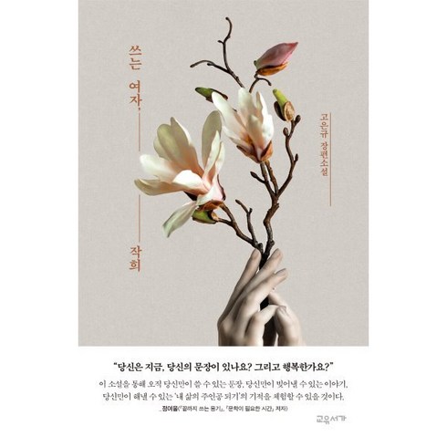 내일을쓰는여자 - 쓰는 여자 작희:고은규 장편소설, 교유서가, 고은규 저