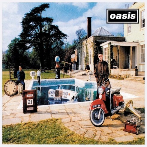 [LP] Oasis (오아시스) - 3집 Be Here Now [실버 컬러 2LP]