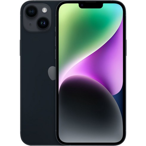 Apple 정품 아이폰 14 Plus 자급제, 미드나이트, 256GB