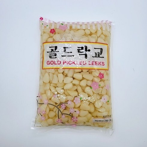 이엔락교 - 이엔 골드 락교 장아찌, 2.4kg, 1개