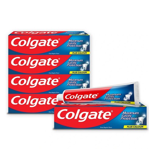 코스트코치약 - [코스트코 무료배송] COLGATE 콜게이트 그레이트 레귤러 치약, 250g, 4개