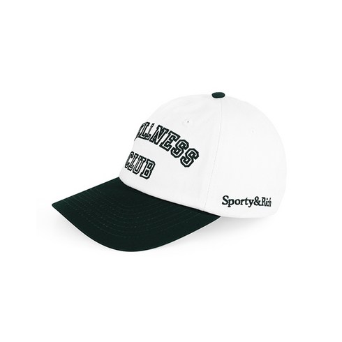 스포티앤리치 모자 AC874FO 웰니스 클럽 로고 자수 투톤 볼캡 남자모자 여성모자 당일발송