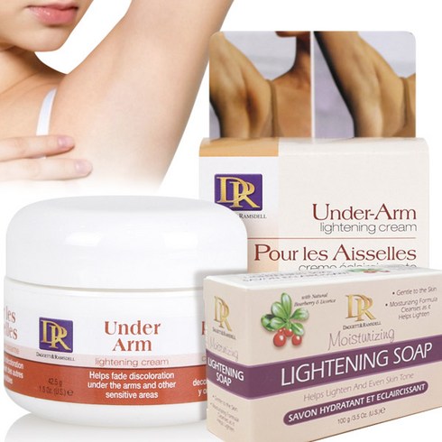 다젯앤램스델 언더암 크림 & 라이트닝 소프 underarm whitening cream 데오드란트, 1개, 42.5g