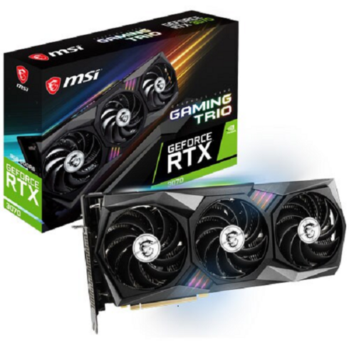 MSI 지포스 RTX 3070 게이밍 X 트리오 21년 5월 제조 중고제품