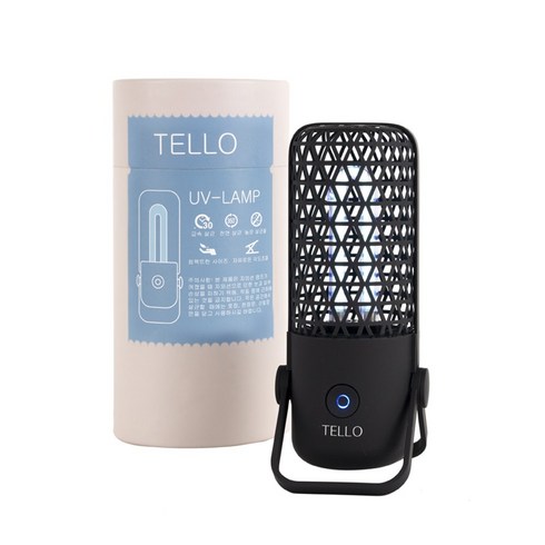 텔로 UV LED 살균기 미니 자외선 소독기 휴대용 침대 침구류 진드기 빈대 멸균기, TUV10