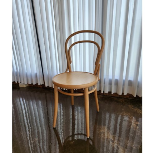 TON 톤 정품 체어14 chair14 내추럴(Natural) 색상 둥근 등받이 카페의자 식탁의자