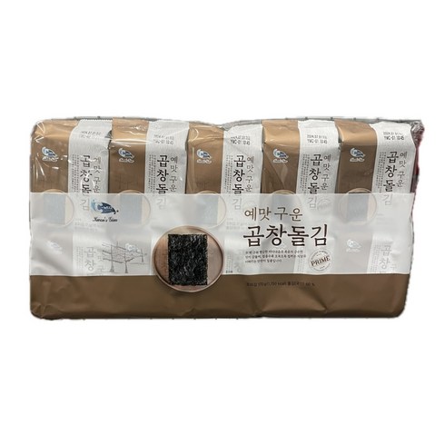 코스트코 C-WEED 예맛 구운 곱창돌김 170G (17G X 10봉) 조미김, 1개