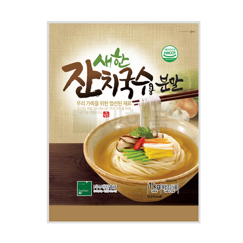 새한 잔치국수용 분말, 1kg, 4개