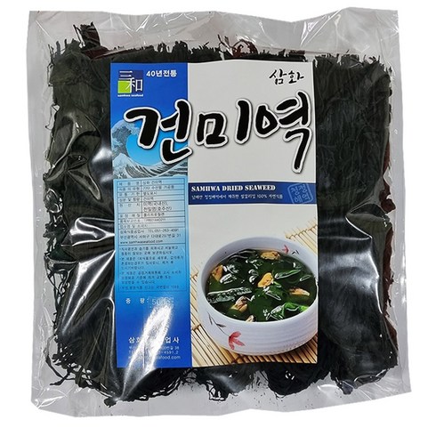 산모미역 - [삼화해조류]완도산 산모미역 500g 최상품 선물용, 1개