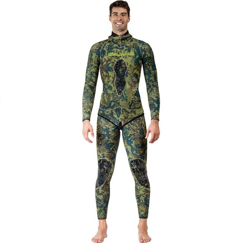 살비마 잠수복 NAT 101 Camu 5.5mm 사이즈 L 남성용