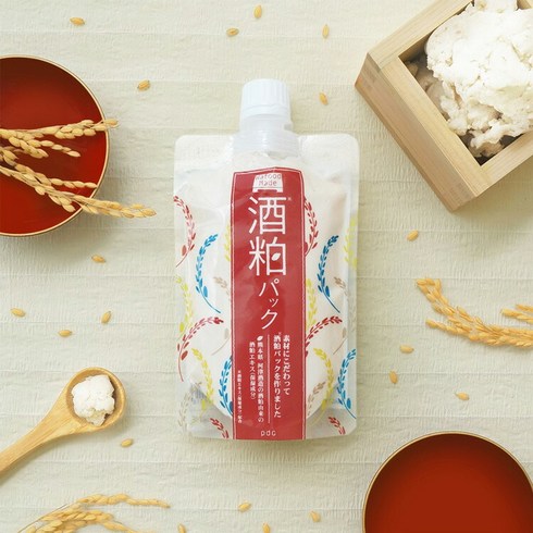 pdc 와푸드메이드 SK팩 술지게미 주정 워시오프 사케 팩 170g, 1개, 1개