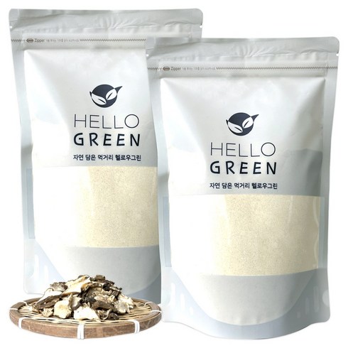 헬로우그린 국내산 돼지감자가루 500g 뚱딴지가루, 2개