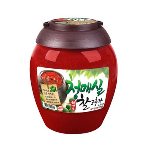 진미 청매실 태양초 찰고추장, 2kg, 4개