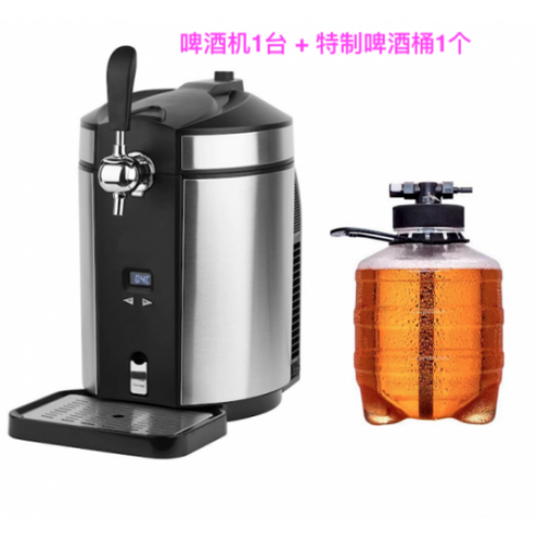 비어 디스펜서 맥주 하이네켄 소형 5L 홈술 생맥기계, 단일기계+PET버킷