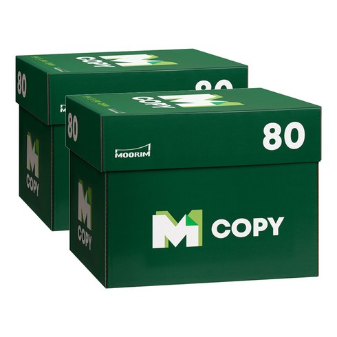 a4용지mcopy - M COPY 복사용지 A4 80g 1BOX 5000매, 단품