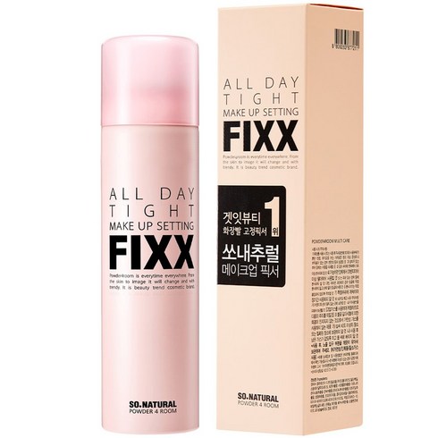 메이크업컨설팅 - 쏘내추럴 올 데이 메이크업 픽서, 100ml, 1개