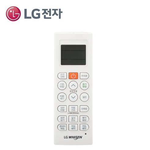 LG 정품 휘센 에어컨 리모콘 벽걸이 리모컨 AKB75215314 냉난방겸용, 1개