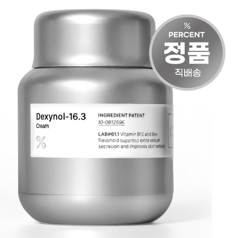 퍼센트 사이언스 덱시놀 16.3 크림, 60ml, 1개