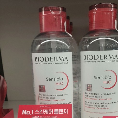 바이오더마클렌징워터850 - 바이오더마 센시비오 H2O 850ml, 1개