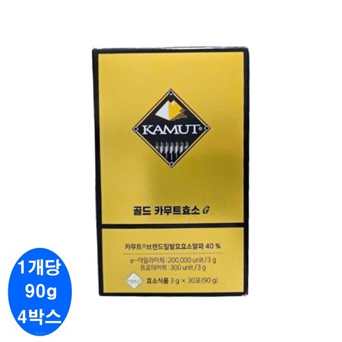 카무트 프리미엄 효소90 6박스 - 카무트 그레인온 골드 카무트효소G, 360g, 2개